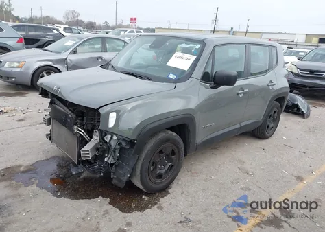 2022 Jeep Renegade Sport Fwd z USA, uszkodzony, nr VIN ZACNJCA1XNPN95983
